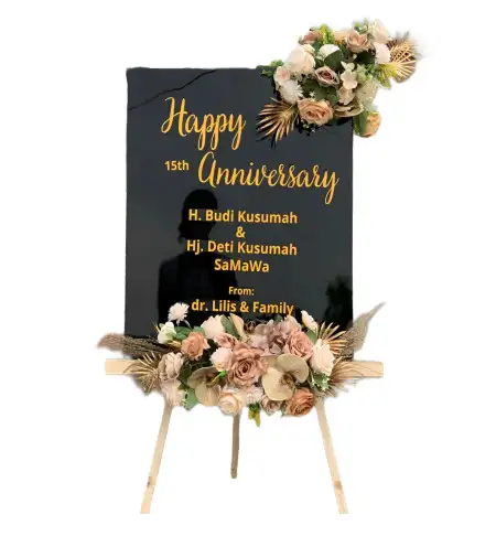 Papan Bunga Akrilik Mendala